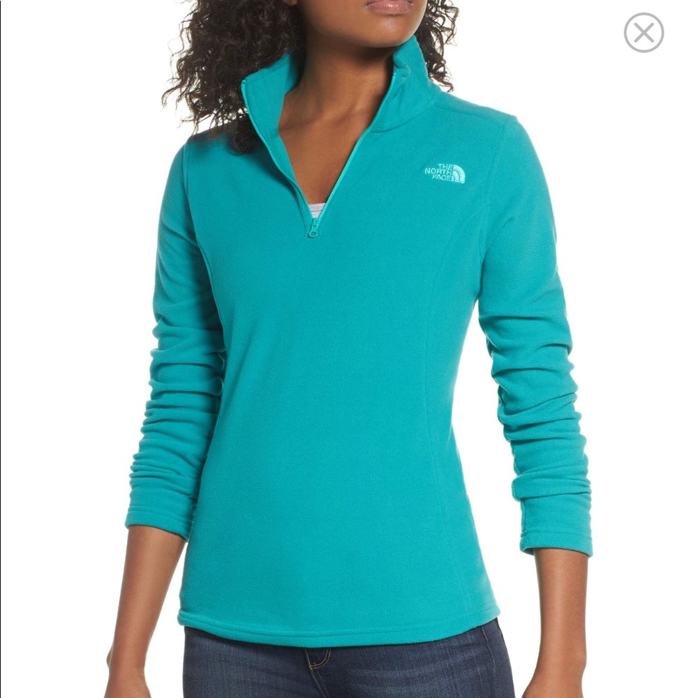 Northface Green Fleece Pullover